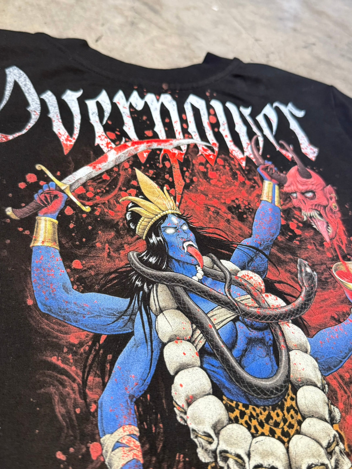 Kali, Goddess of Destruction Crop Tee